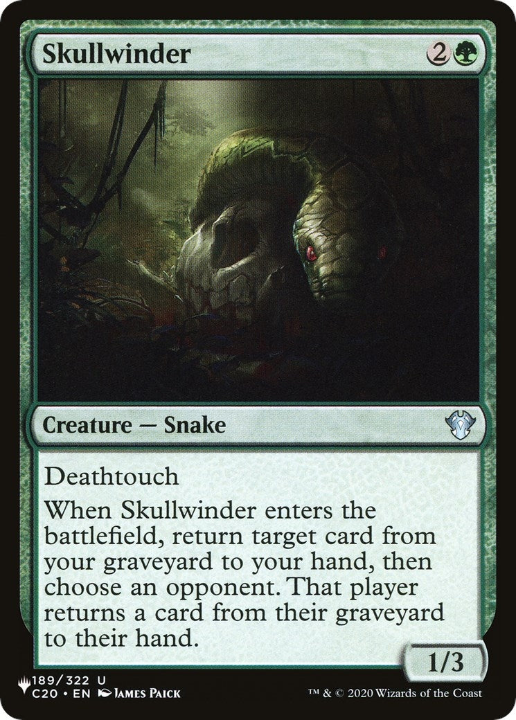 Skullwinder (189) [LIST] - MTG Single