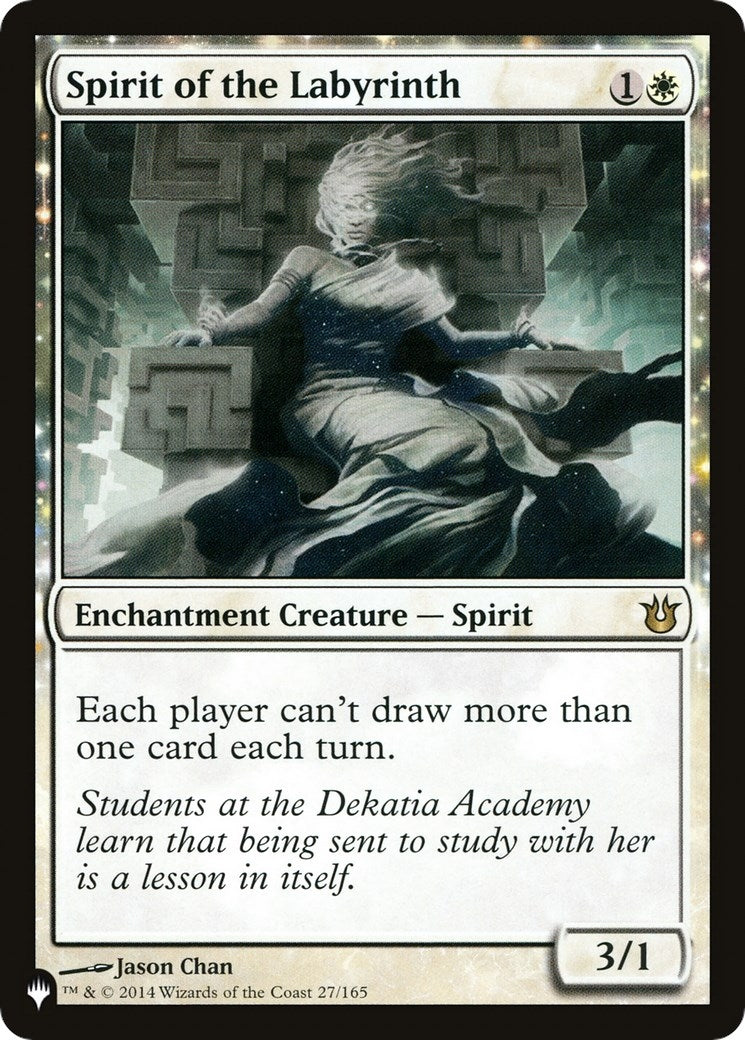 Spirit of the Labyrinth (27) [LIST] - MTG Single
