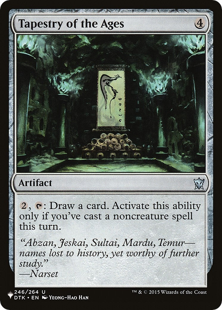 Tapestry of the Ages (246) [LIST] - MTG Single