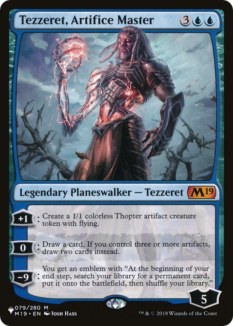 Tezzeret Artifice Master (79) [LIST] - MTG Single