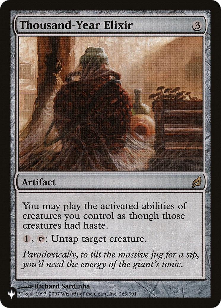 Thousand-Year Elixir (263) [LIST] - MTG Single