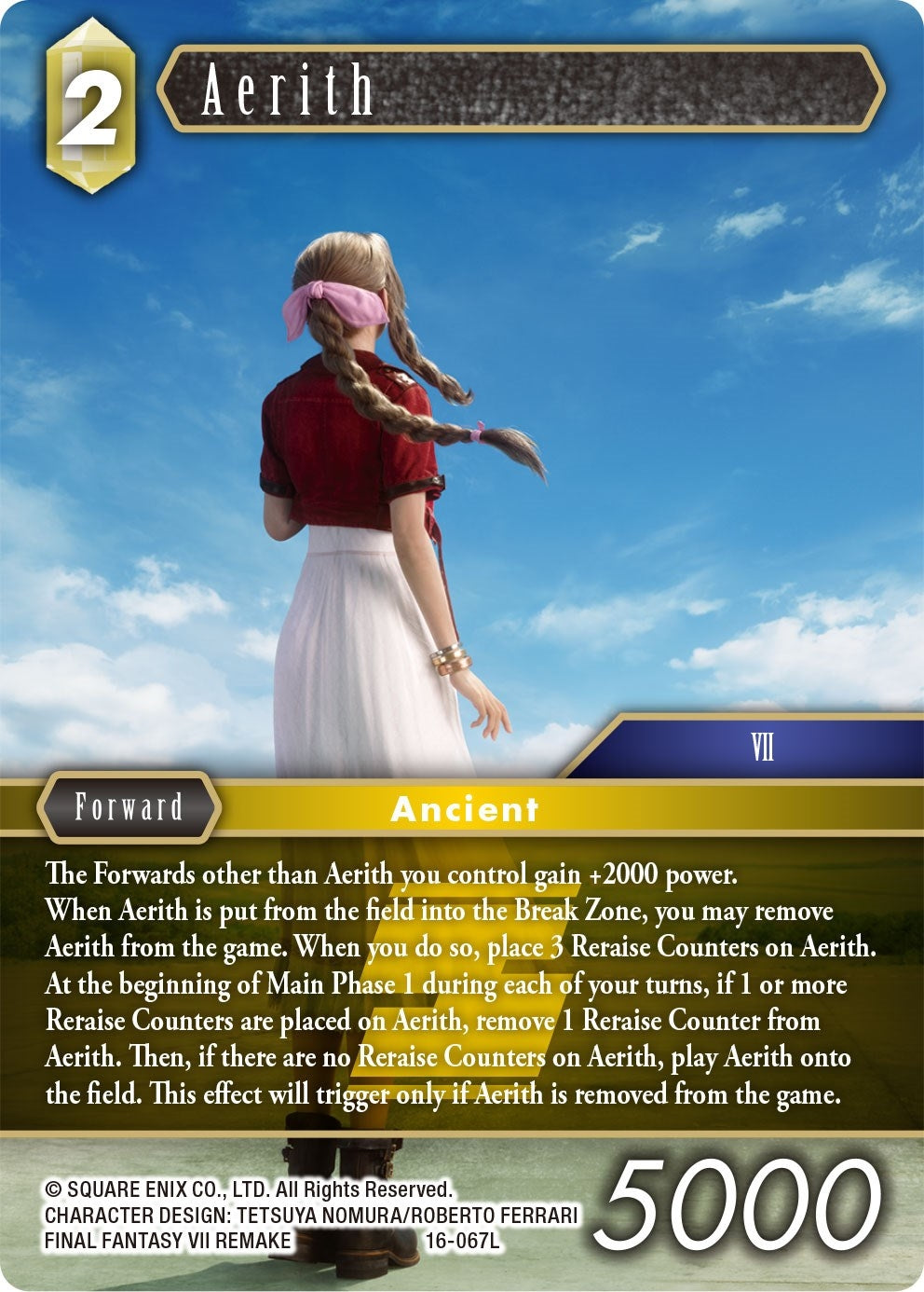 Aerith (16) [16] - Final Fantasy TCG Single