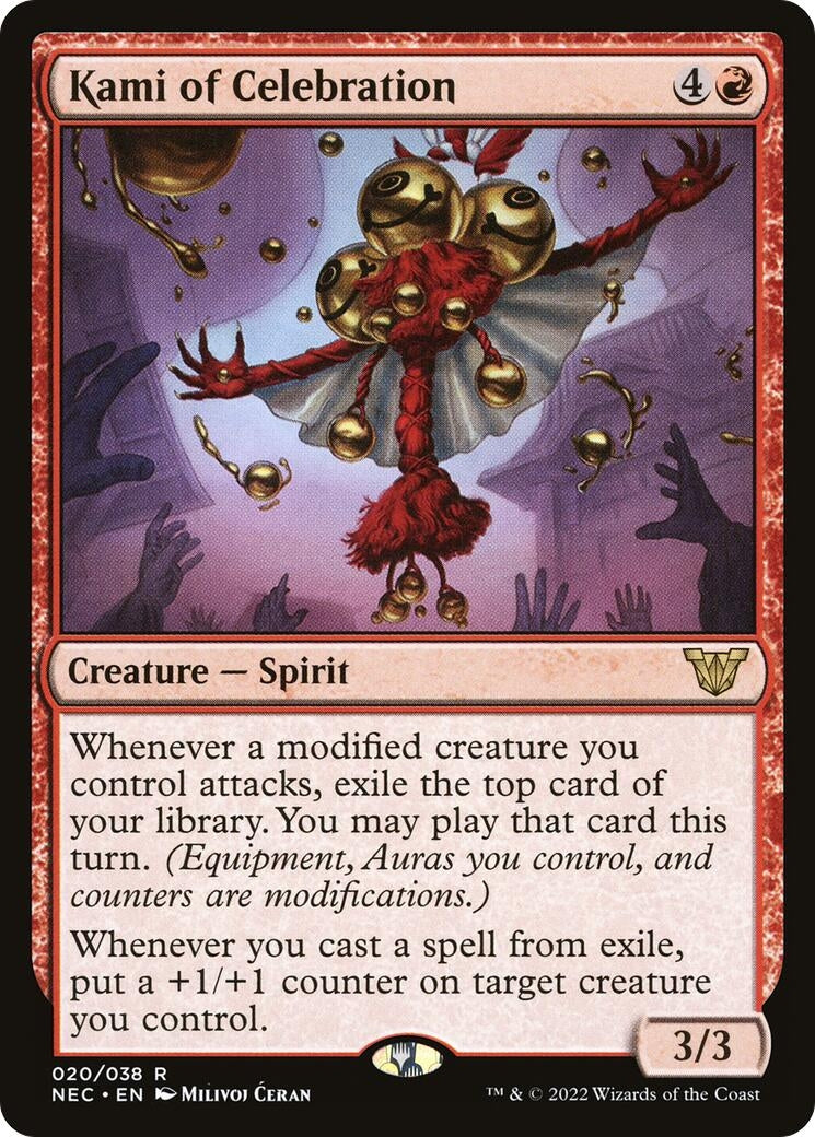 Kami of Celebration (20) [NEC] - MTG Single