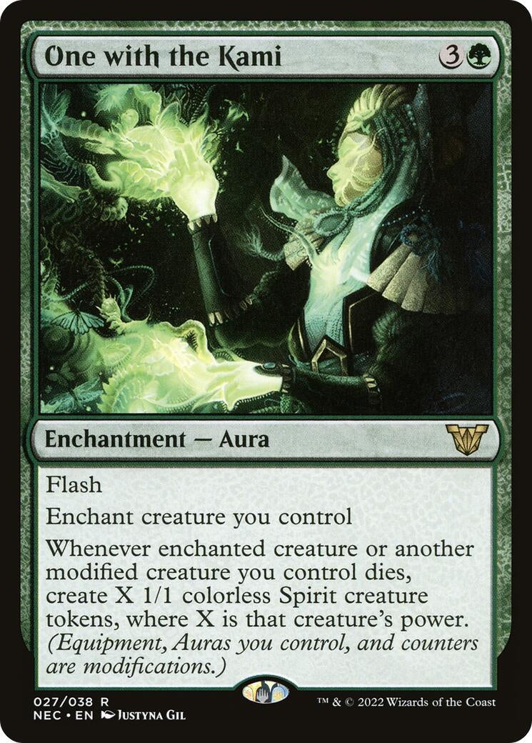 One with the Kami (27) [NEC] - MTG Single