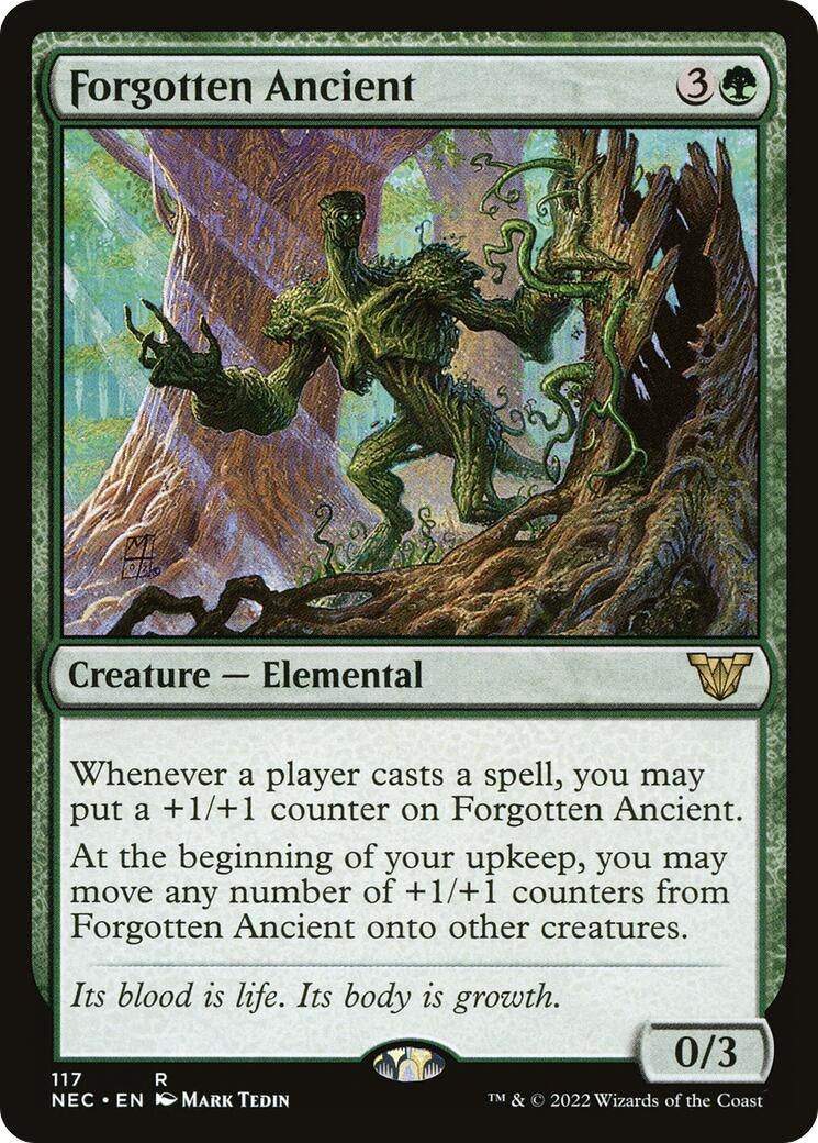 Forgotten Ancient (117) [NEC] - MTG Single