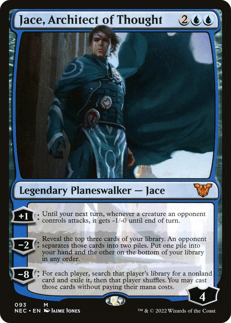 Jace Architect of Thought (93) [NEC] - MTG Single