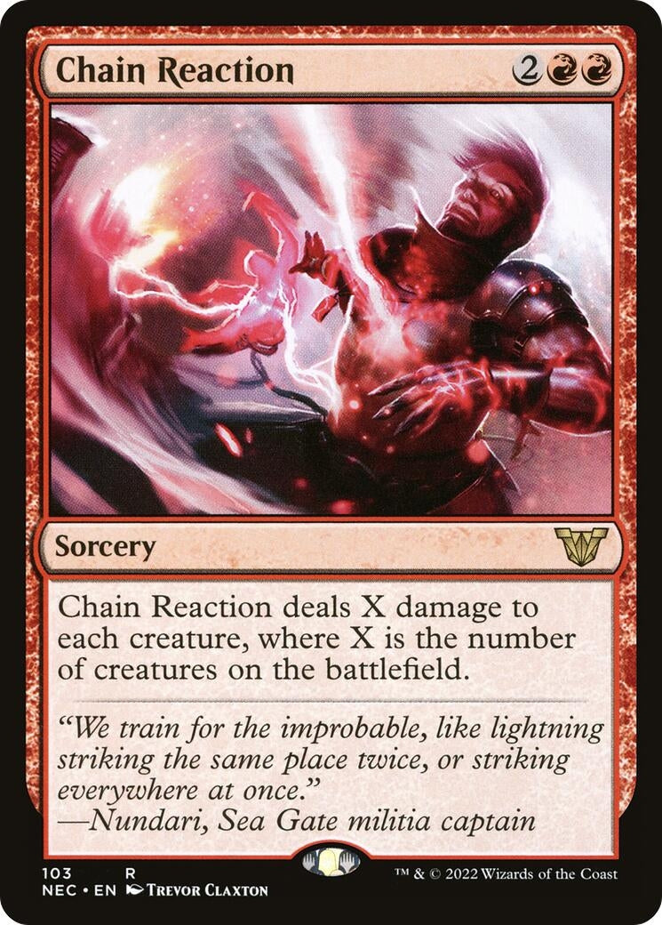 Chain Reaction (103) [NEC] - MTG Single