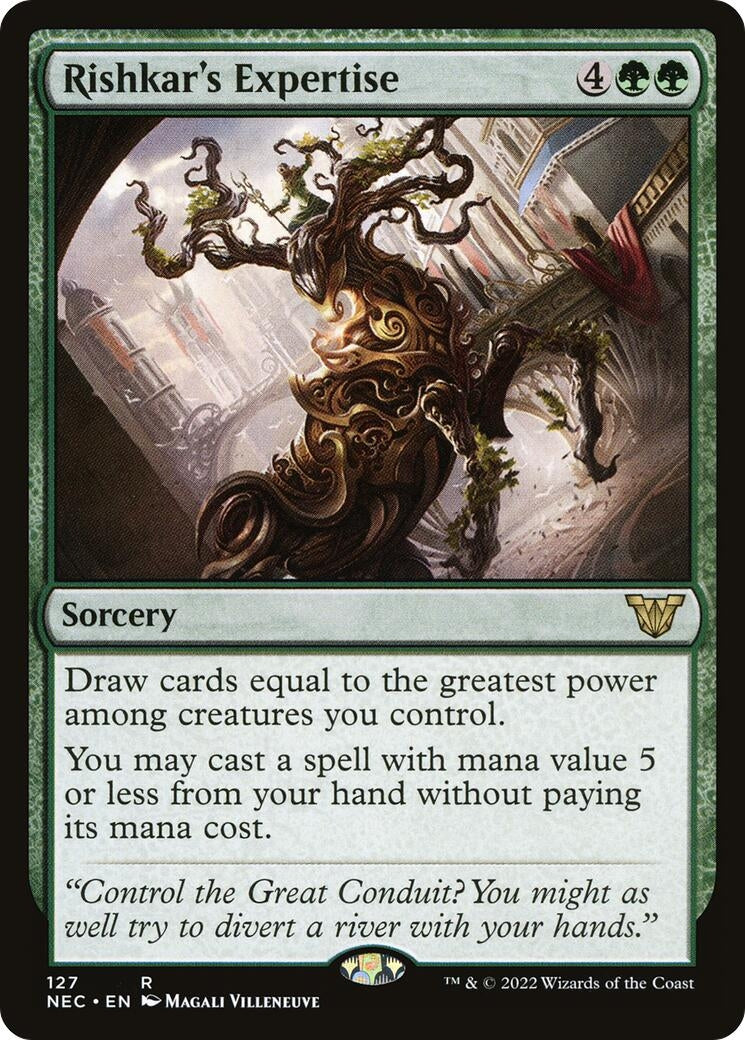 Rishkar’s Expertise (127) [NEC] - MTG Single