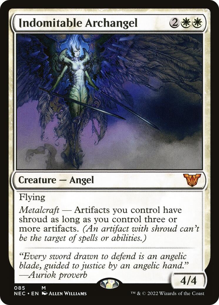 Indomitable Archangel (85) [NEC] - MTG Single