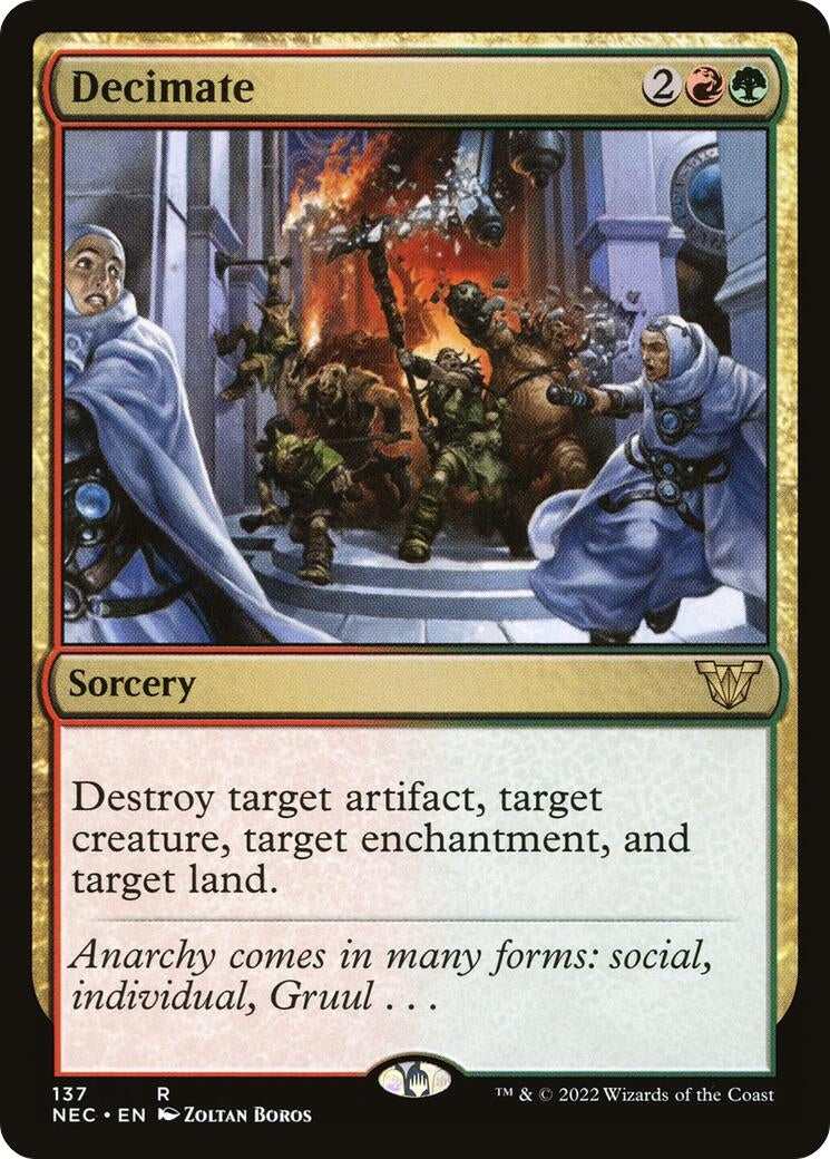 Decimate (137) [NEC] - MTG Single