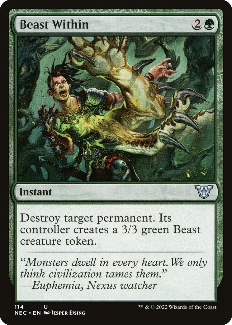 Beast Within (114) [NEC] - MTG Single