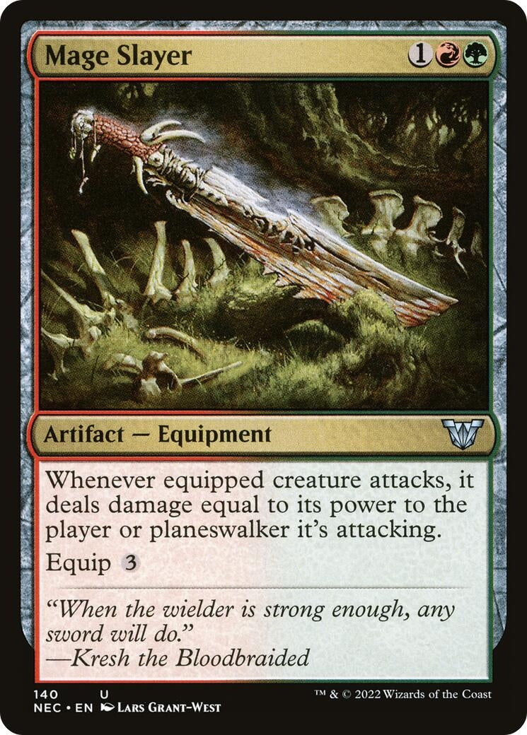 Mage Slayer (140) [NEC] - MTG Single