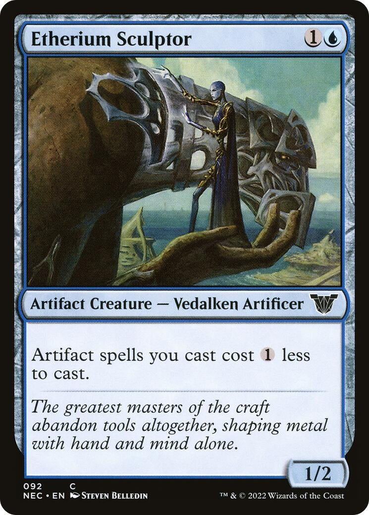 Etherium Sculptor (92) [NEC] - MTG Single