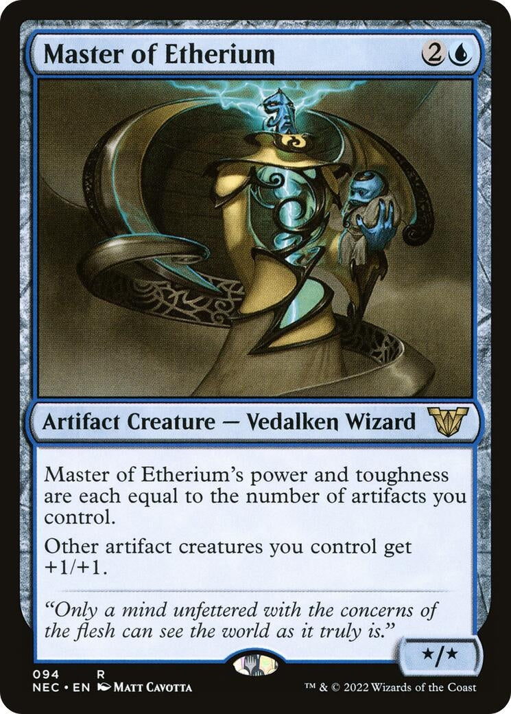 Master of Etherium (94) [NEC] - MTG Single