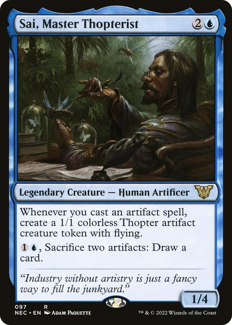 Sai Master Thopterist (97) [NEC] - MTG Single