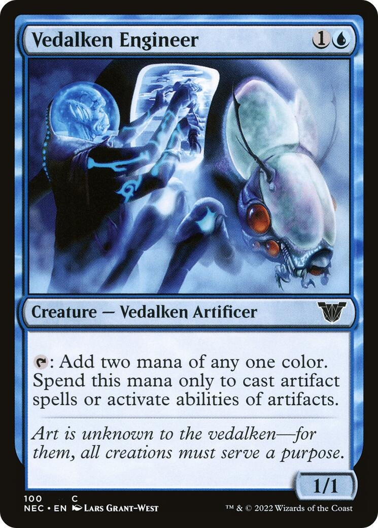 Vedalken Engineer (100) [NEC] - MTG Single