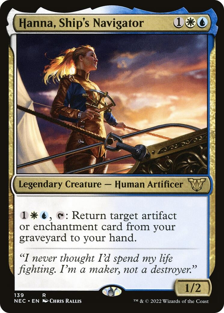 Hanna Ship’s Navigator (139) [NEC] - MTG Single