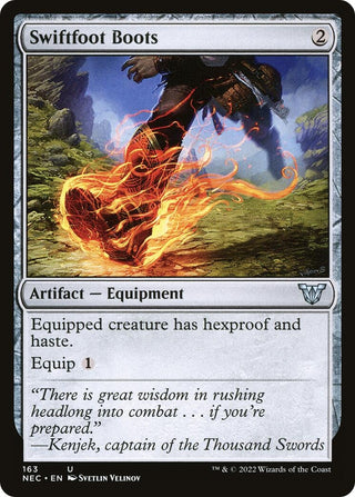 Swiftfoot Boots (163) [NEC] - MTG Single