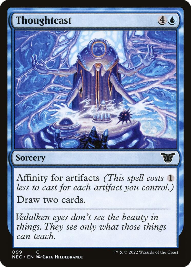 Thoughtcast (99) [NEC] - MTG Single