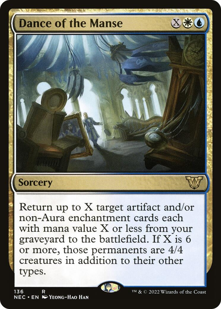 Dance of the Manse (136) [NEC] - MTG Single