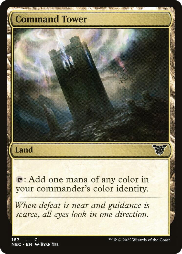 Command Tower (167) [NEC] - MTG Single