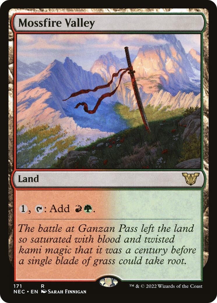 Mossfire Valley (171) [NEC] - MTG Single