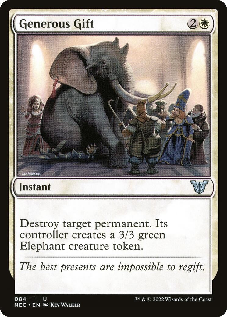 Generous Gift (84) [NEC] - MTG Single