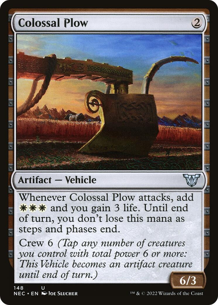 Colossal Plow (148) [NEC] - MTG Single