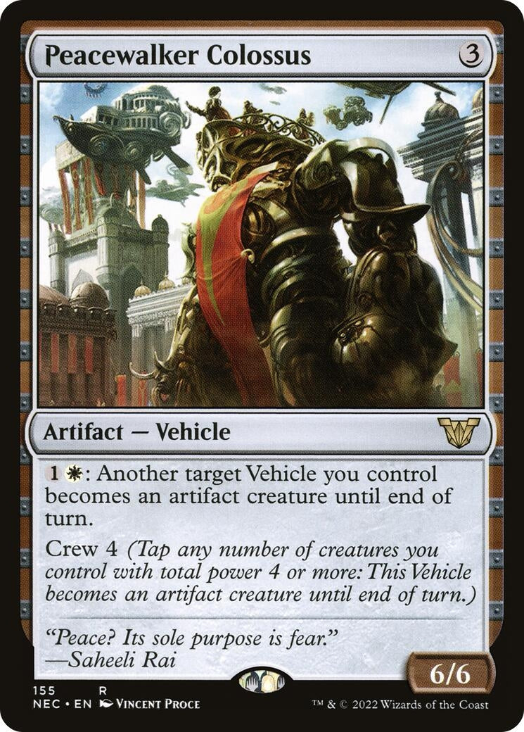 Peacewalker Colossus (155) [NEC] - MTG Single