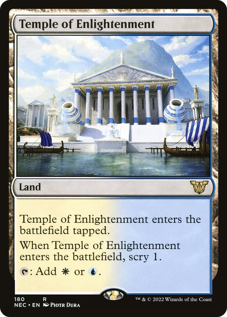 Temple of Enlightenment (180) [NEC] - MTG Single