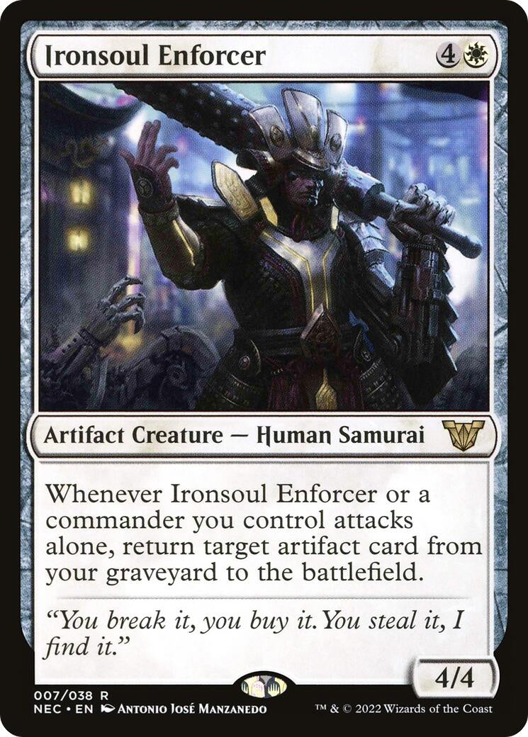 Ironsoul Enforcer (7) [NEC] - MTG Single