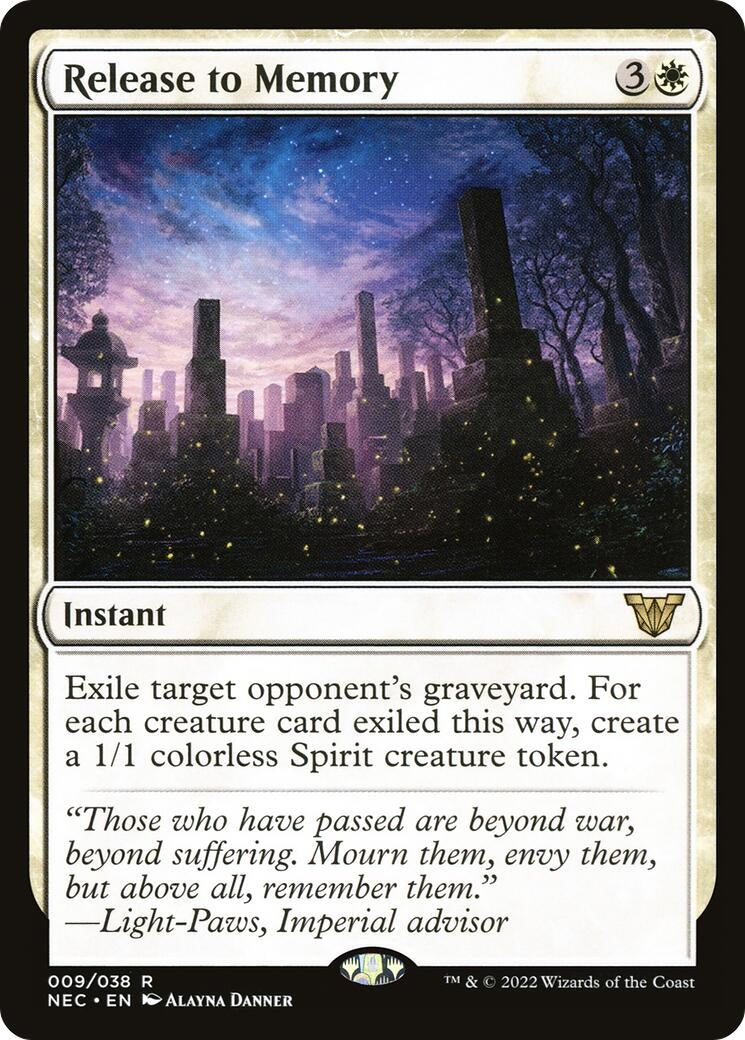 Release to Memory (9) [NEC] - MTG Single