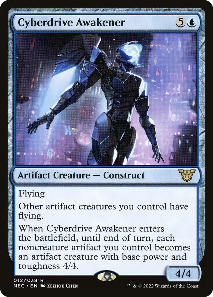 Cyberdrive Awakener (12) [NEC] - MTG Single