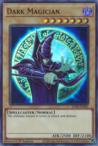 Dark Magician (25) (BACH) - YuGiOh Single