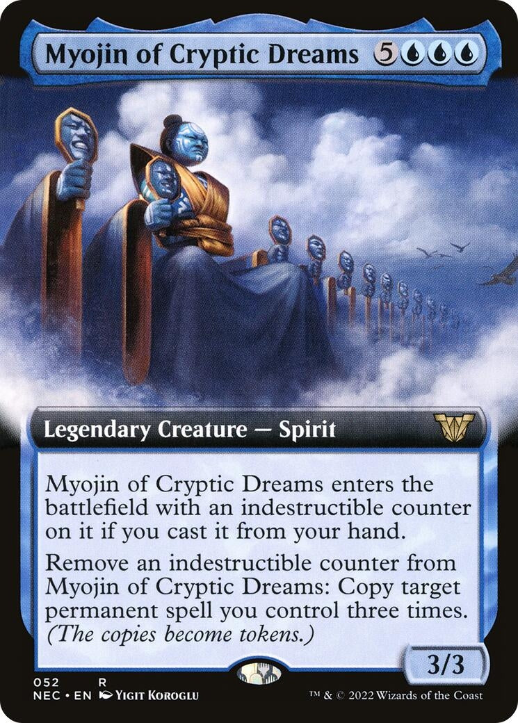 Myojin of Cryptic Dreams (Extended Art) (52) [NEC] - MTG Single