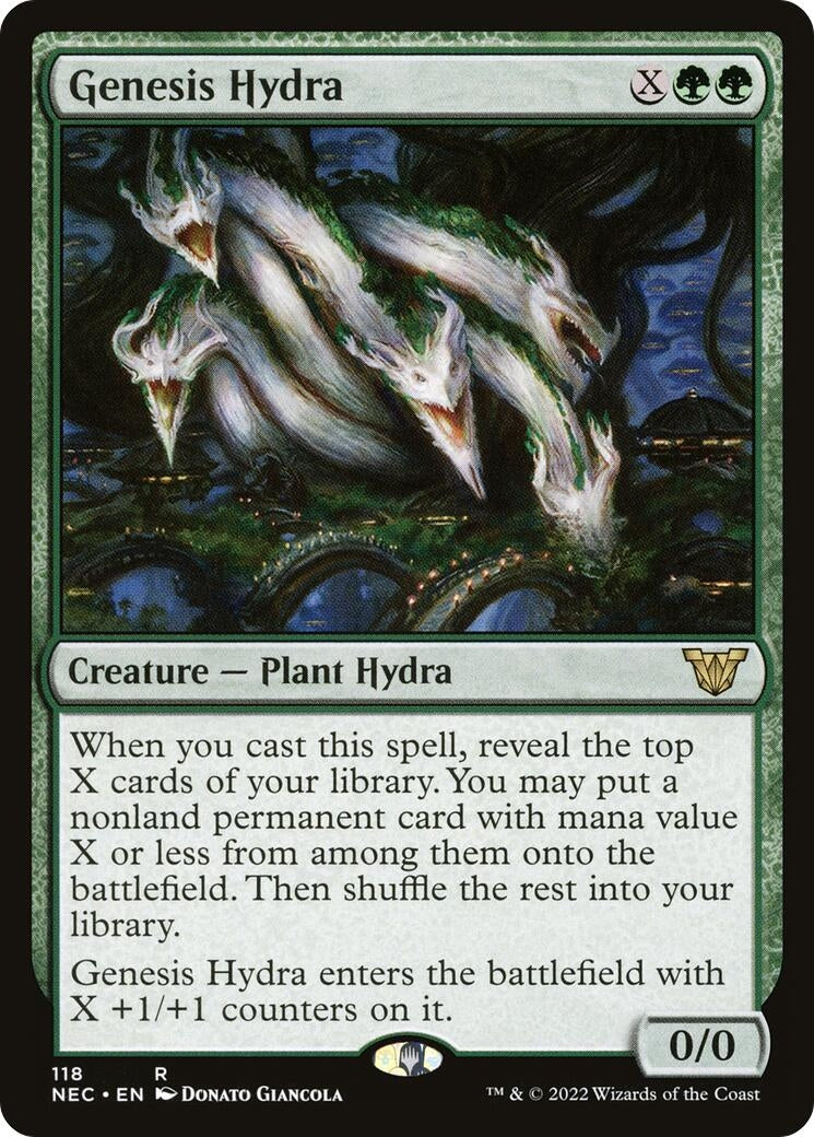 Genesis Hydra (118) [NEC] - MTG Single