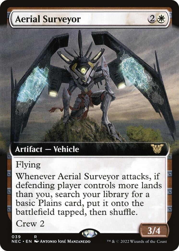 Aerial Surveyor (Extended Art) (39) [NEC] - MTG Single
