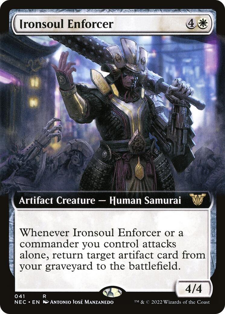 Ironsoul Enforcer (Extended Art) (41) [NEC] - MTG Single