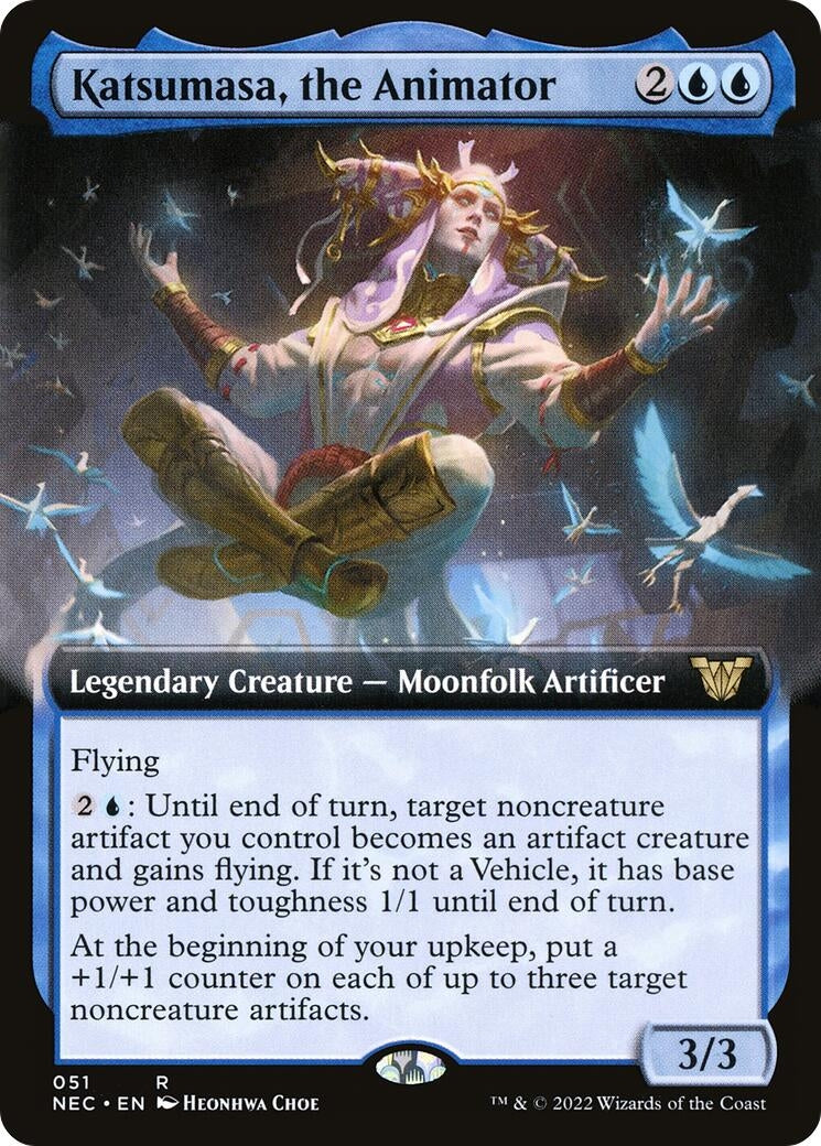 Katsumasa the Animator (Extended Art) (51) [NEC] - MTG Single