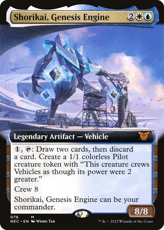 Shorikai Genesis Engine (Extended Art) (76) [NEC] - MTG Single