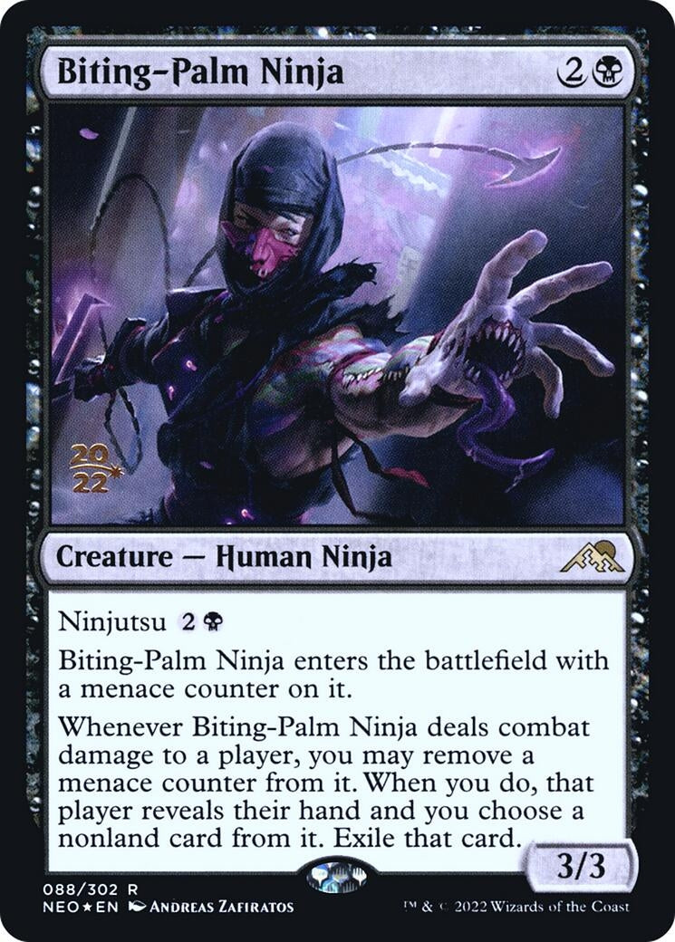Biting-Palm Ninja (88) [PRE] - MTG Single