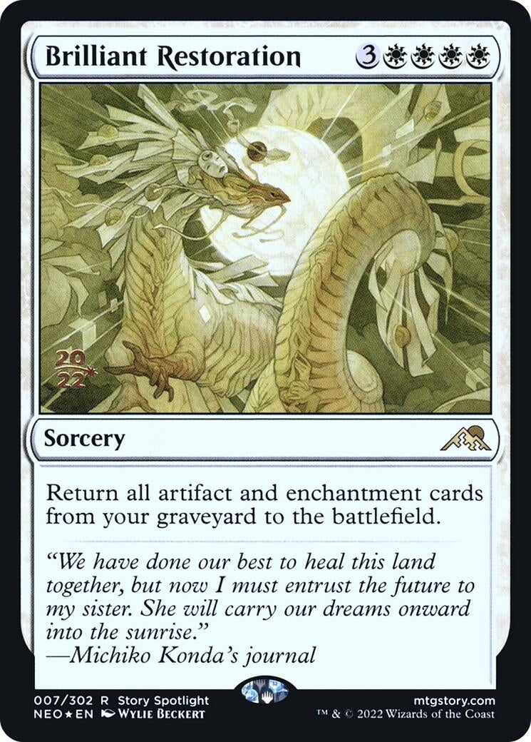 Brilliant Restoration (7) [PRE] - MTG Single