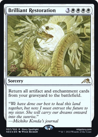 Brilliant Restoration (7) [PRE] - MTG Single