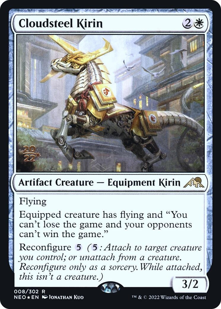 Cloudsteel Kirin (8) [PRE] - MTG Single
