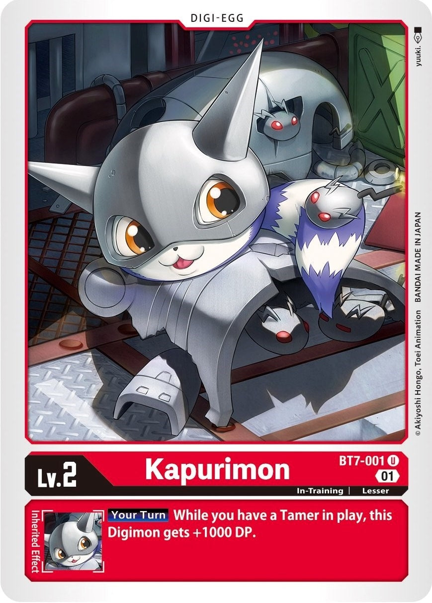 Kapurimon (7001) [BT07] - Digimon Card Game Single