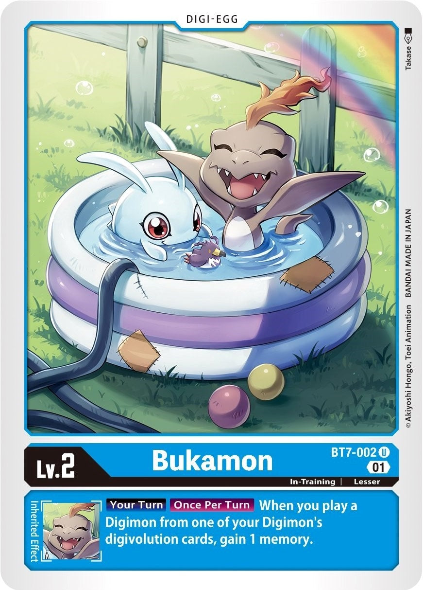 Bukamon (7002) [BT07] - Digimon Card Game Single