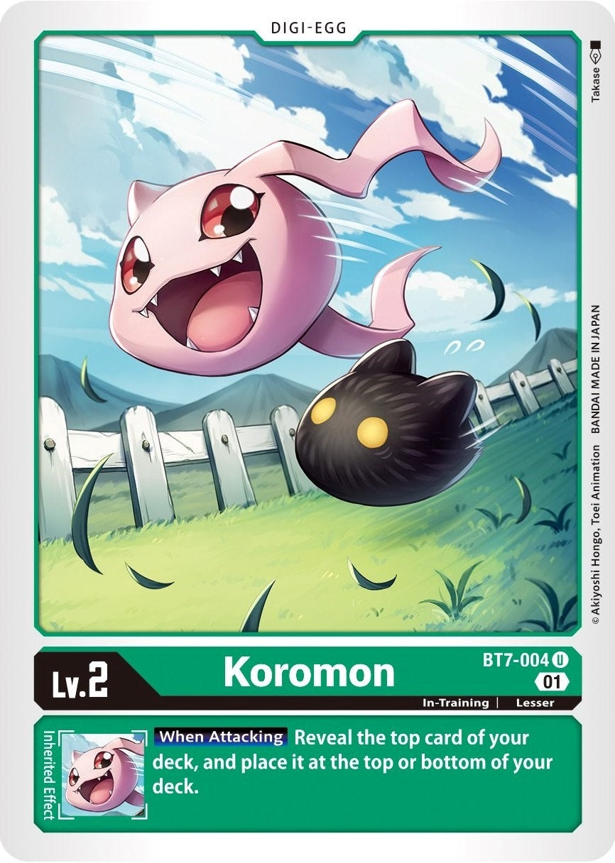 Koromon (7004) [BT07] - Digimon Card Game Single