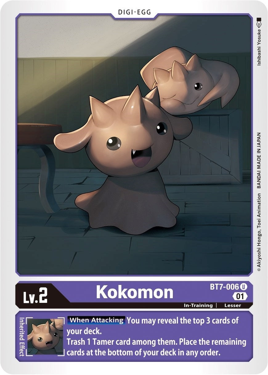Kokomon (7006) [BT07] - Digimon Card Game Single