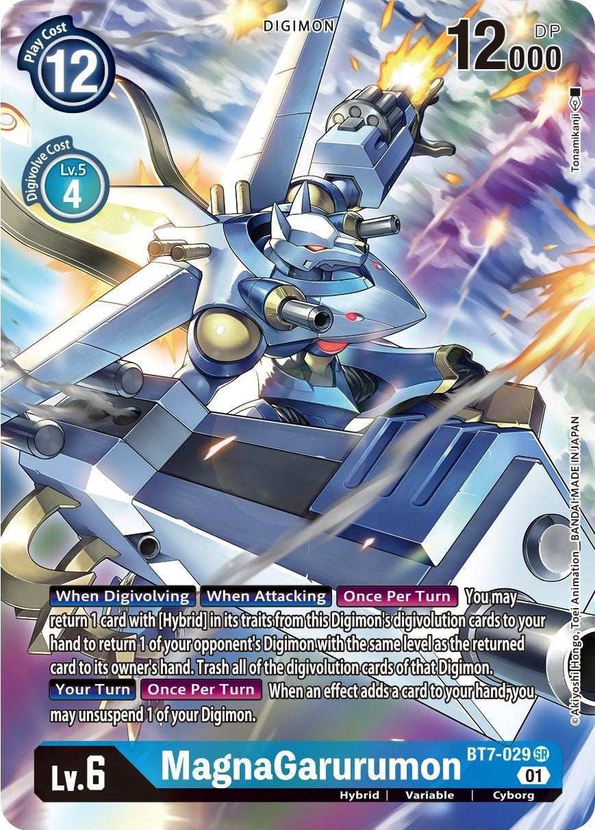 MagnaGarurumon (Alternate Art) (7029) [BT07] - Digimon Card Game Single