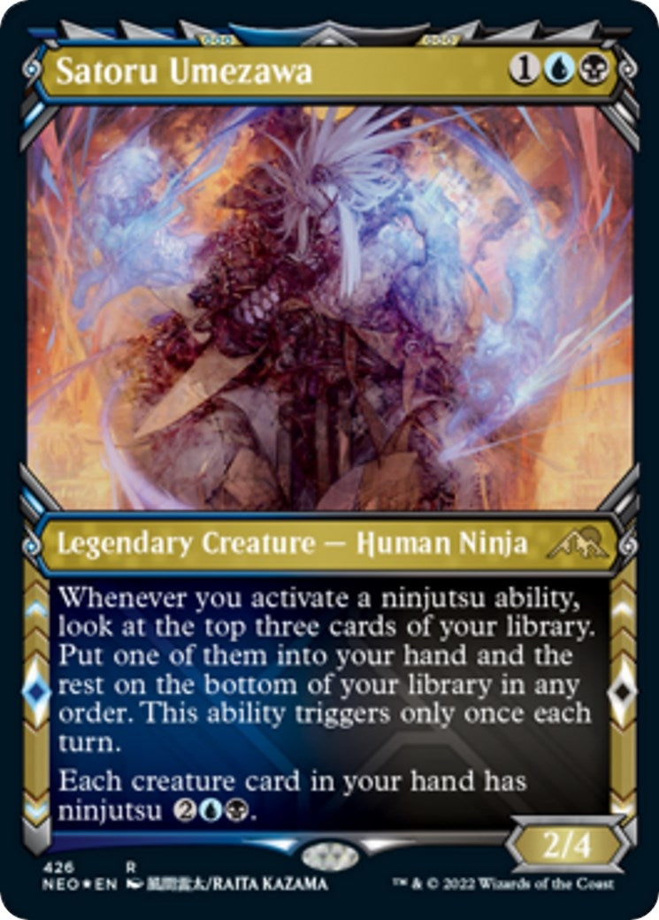 Satoru Umezawa (Showcase) (Foil Etched) (426) [NEO] - MTG Single